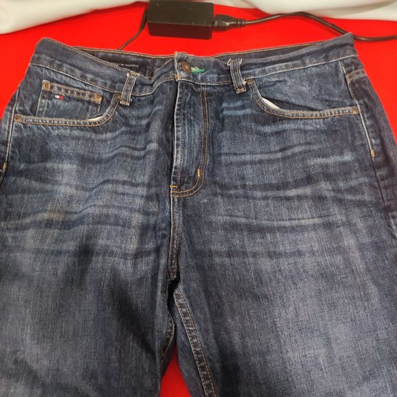 Tommy Hilfiger denim jeans men's size 36 x 32 - Picture 2 of 8